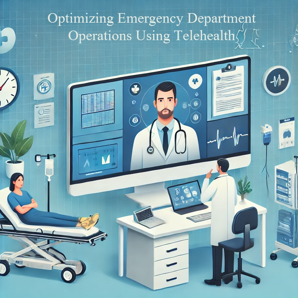 ED Operations Optimizations with Telehealth